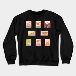 Stamp Collection Travel Edition Crewneck Sweatshirt